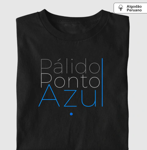 Pálido Ponto Azul [ALGODÃO PERUANO]