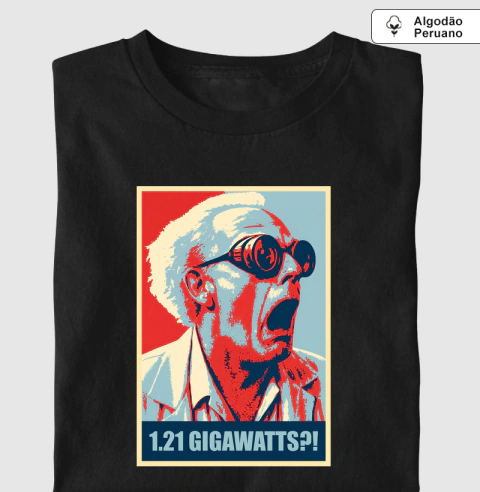 1.21 Gigawatts?! [ALGODÃO PERUANO]