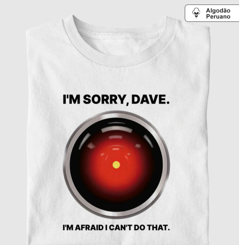 Hal 9000 [ALGODÃO PERUANO]