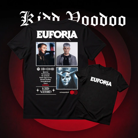 KIDD VOODOO - EUFORIA TRACKLIST