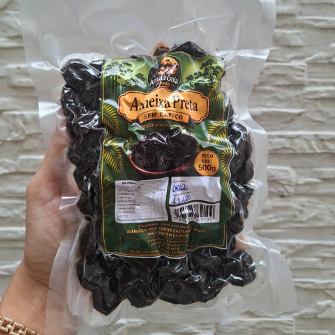 Ameixa Preta Seca Sem Caroço 500g
