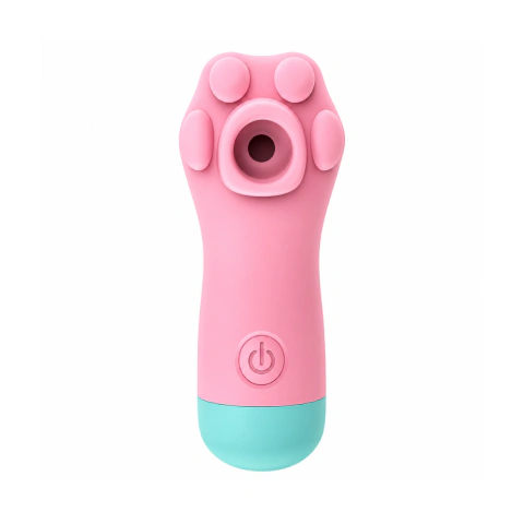 VIBRADOR RECARREGÁVEL COM 10 MODOS DE PULSAÇÕES NO FORMATO DE PATINHA