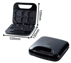 Máquina de Waffle Biscoito Sokany Desenho Animal 6 Furos – 110V - comprar online