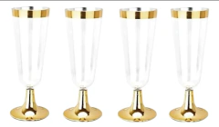 TACA CHAMPAGNE LINHA GOLD PREMIUM