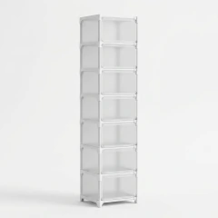 Zapatero organizador de ropa o calzado vertical 7 niveles plegable