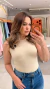 Blusa Canelada Basic