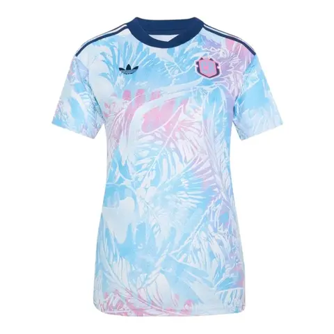 Camisa Seleção Costa Rica II 26/27 - Torcedor Adidas Feminina - Azul - comprar online