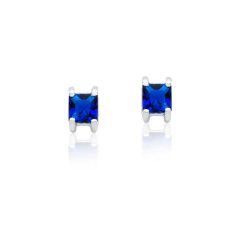 BRINCO CARRE AZUL SAFIRA