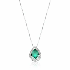COLAR PRINCESA GOTA TURMALINA PARAIBA