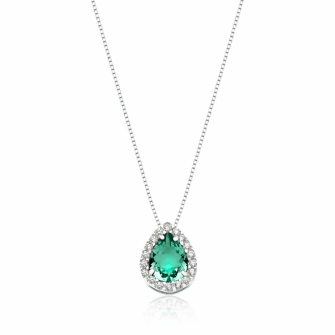 COLAR PRINCESA GOTA TURMALINA PARAIBA