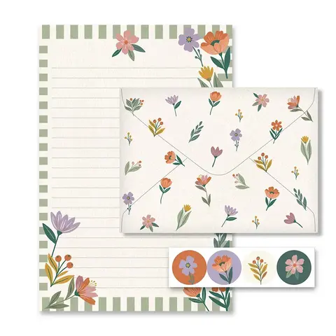 Papel de Carta Botânica Fina Ideia