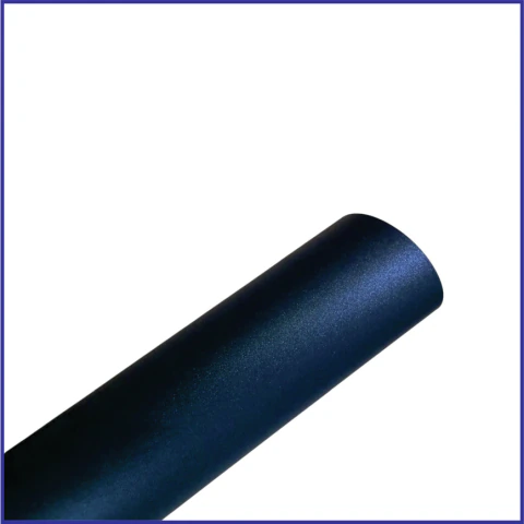 Papel Perolado Azul Navy (colorido na massa) 180g