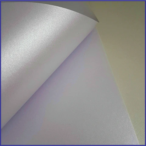 Papel A4 Liso Prata