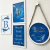 Fundo do Mar - Baleia -Kit Porta Maternidade Com Moldura e 3 Quadros - KIT005