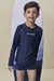 CAMISETA EM MALHA UV DRY COM PROTECAO UV50+ MARINHO - comprar online