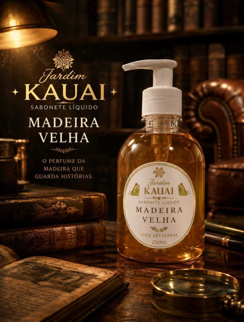 MADEIRA VELHA - SABONETE LIQUIDO 250ML