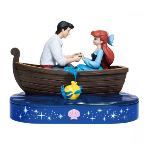 Action Figure Ariel e Príncipe Eric no Barco Diorama - Wishing Stars Happy Kuji Prize D