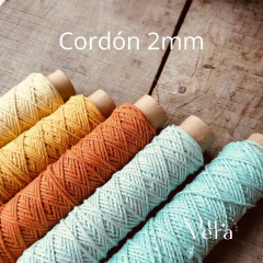 Cordón de Algodón - 2mm - 200 mts