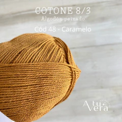 Cotone 8/3 - Algodón Peinado 100% - A Tu Vera Artesanal