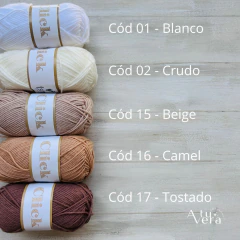Click - 100% Acrílico - Soft 4/7 - A Tu Vera Artesanal