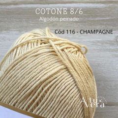 Cotone 8/6 - Algodón Peinado 100% - comprar online