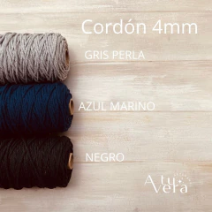 Cordón de Algodón - 4mm - 500 Grs en internet