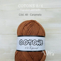 Cotone 8/4 - Algodón Peinado 100% - A Tu Vera Artesanal
