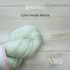 Bambú - Fibra Natural 100% - A Tu Vera Artesanal