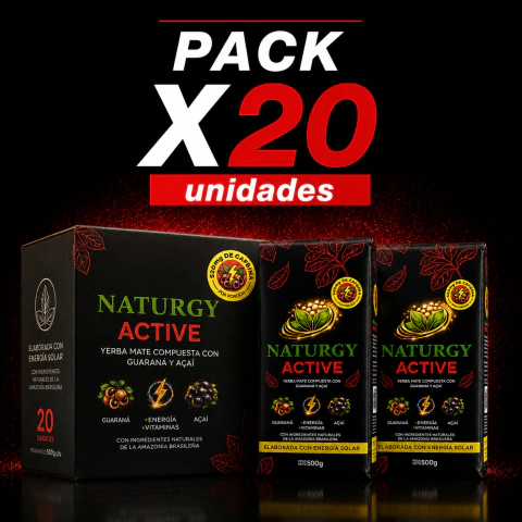 YERBA ACTIVE PACK X20 -