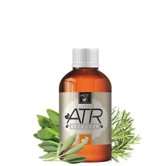 Essência Sálvia e Alecrim Lipossolúvel Óleo Concentrada Aromática para Velas, Aromatizadores e Cosméticos
