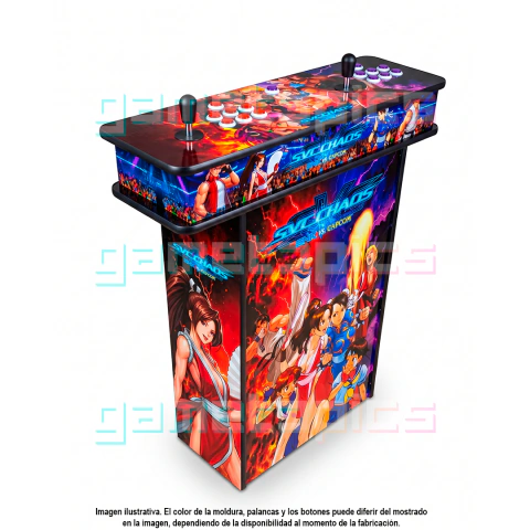 Tablero con base "Capcom Vs. SNK"
