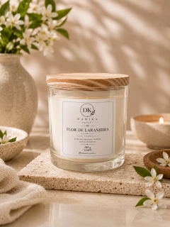 Vela aromática Flor de laranjeira 200g