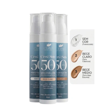 Protetor Solar Facial Cervi Sun 50