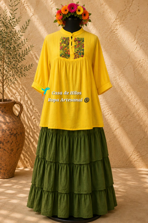 Blusón San Antonino - Amarillo