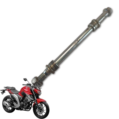 Eixo Roda Dianteira Yamaha FZ25 2018 a 2022 gasolina