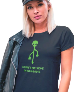 I don't believe in humans