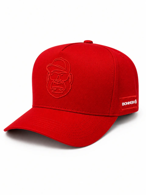 BONÉ VERMELHO TRUCKER BONN3H