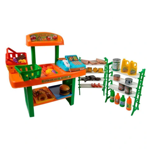 Supermercado de Juguete Lionel's Petit Gourmet con Caja Registradora