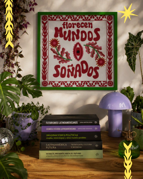 Pañoleta Florecen Mundos Soñados