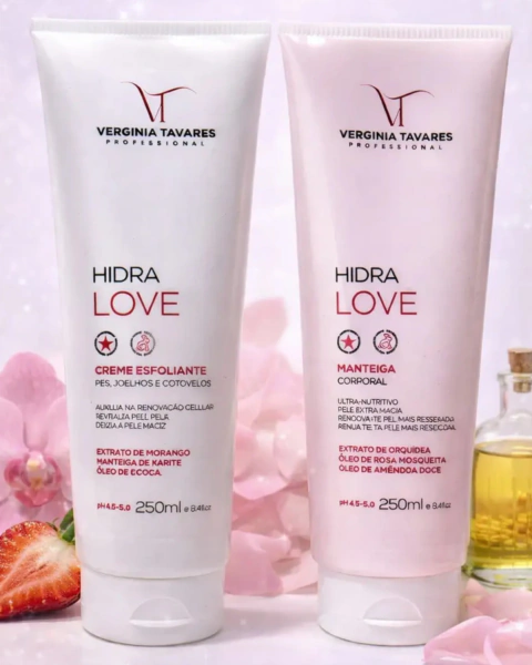 Kit Hidra Love Esfoliante E Manteiga Corporal 250ml