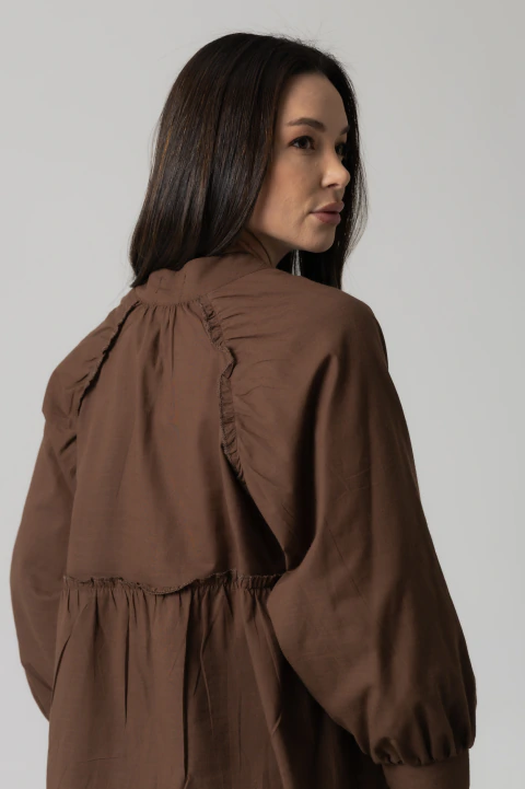 Camisa linho Zara