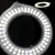 Lupa Con Lámpara Luz Led Blanca 12x Aumento Diam. Ø127mm Con Tapa - tienda online