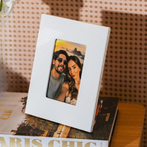 Porta Retrato - Branco - comprar online