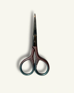 Tesoura de metal azul e rosa - comprar online