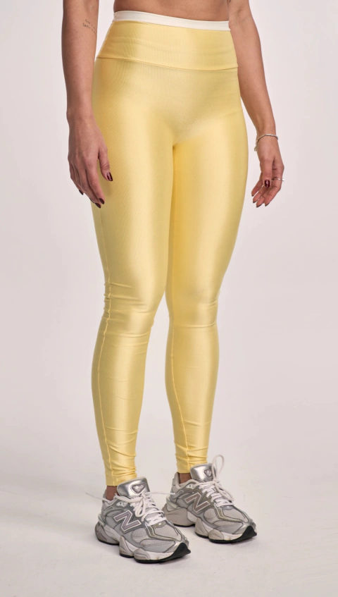 Calça Canelada Amarelo Gult Starshine