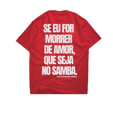 CAMISETA VIRADOURO 2026 - Vermelha