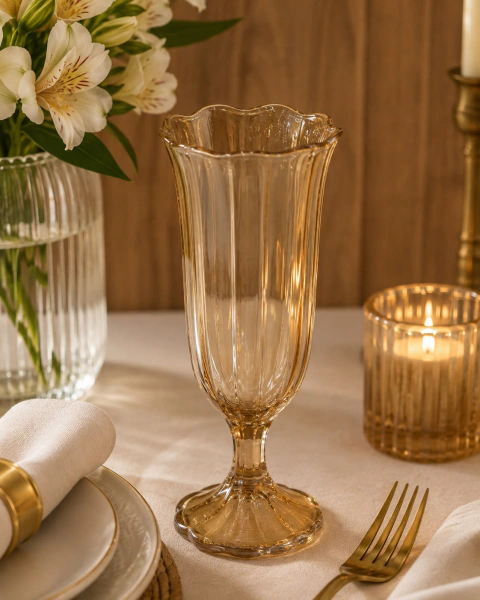 Taça Flor Champanhe 183ml