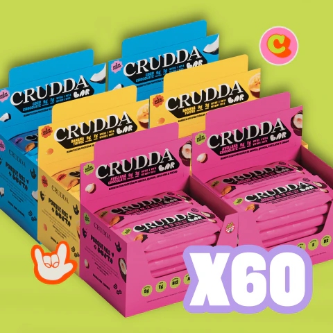 CRUDDA POWER BOX - 60 barritas