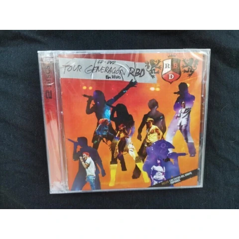 CD+DVD Tour Generacion - Importado MX (Com medley)