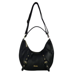 Bolsa Feminina Preta Baoluolan